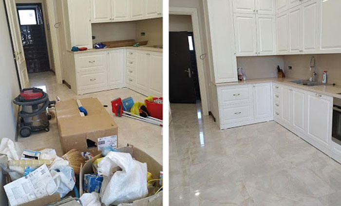 ניקיון לאחר שיפוץ