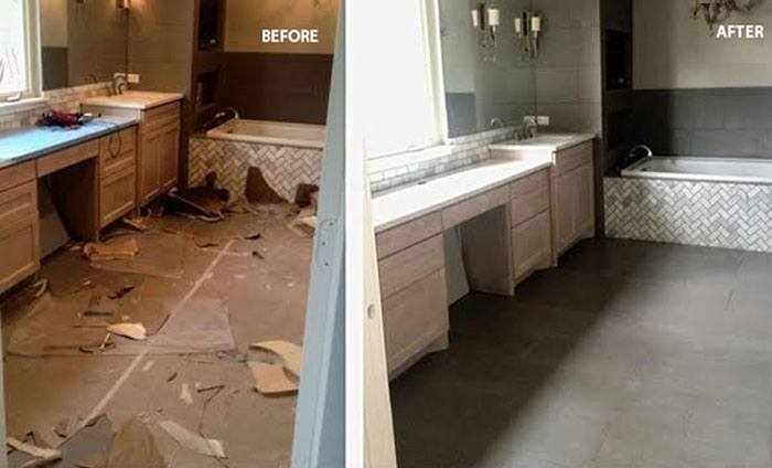 ניקיון לאחר שיפוץ