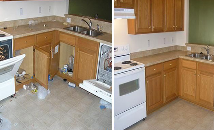 ניקיון לאחר שיפוץ